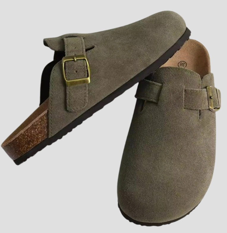 Premium Suede Mules