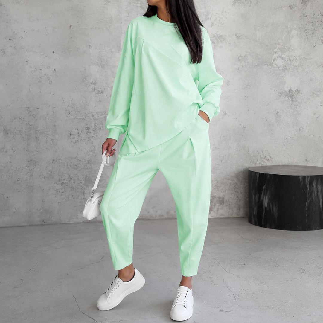 Asymmetric Lounge Women's Set