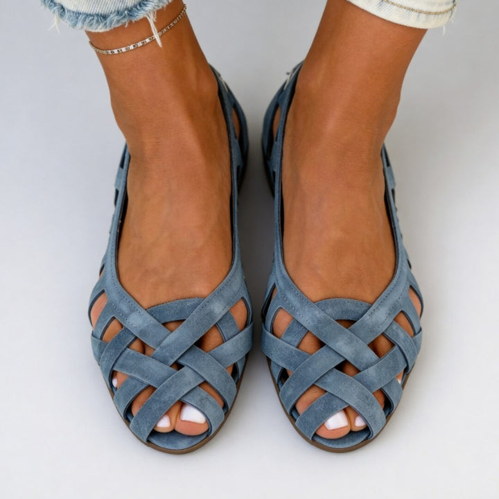 Sperlonga Cutout Flat Women’s Sandals