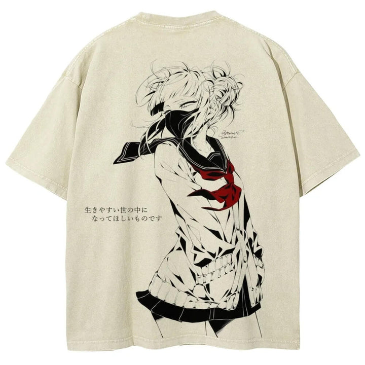 Toga himiko Unisex Fit Washed T-Shirt