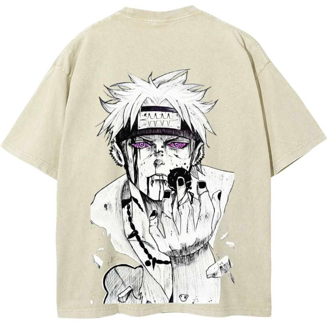 Naturo Nagato Unisex Fit Washed T-Shirt