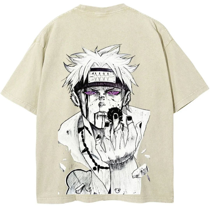 Naturo Nagato Unisex Fit Washed T-Shirt