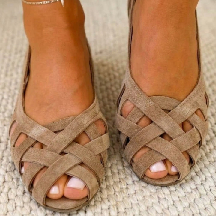 Sperlonga Cutout Flat Women’s Sandals
