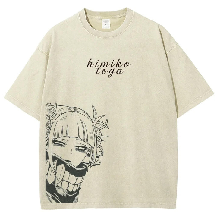 Toga himiko Unisex Fit Washed T-Shirt