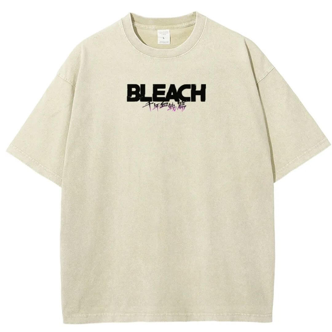 Bleach Unisex Fit Washed T-Shirt
