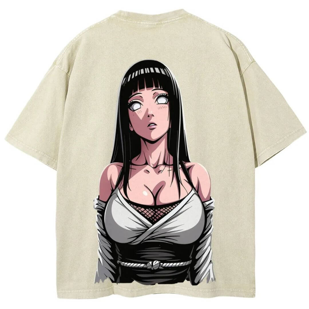 Naruto Hinata Hyūga Washed T-Shirt