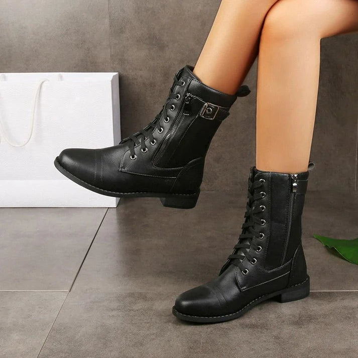 Ronda Buckled Women’s Ankle Boots