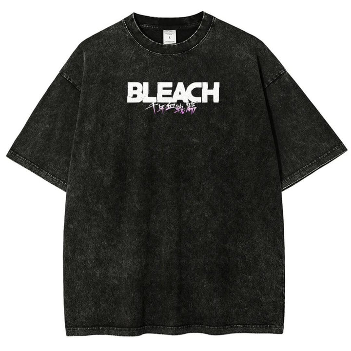 Bleach Unisex Fit Washed T-Shirt
