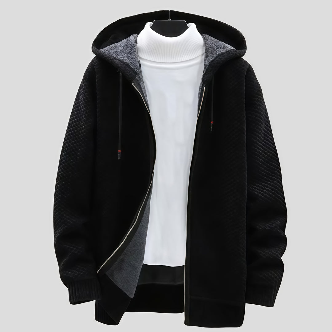 Nordic Haven Knit Hoodie
