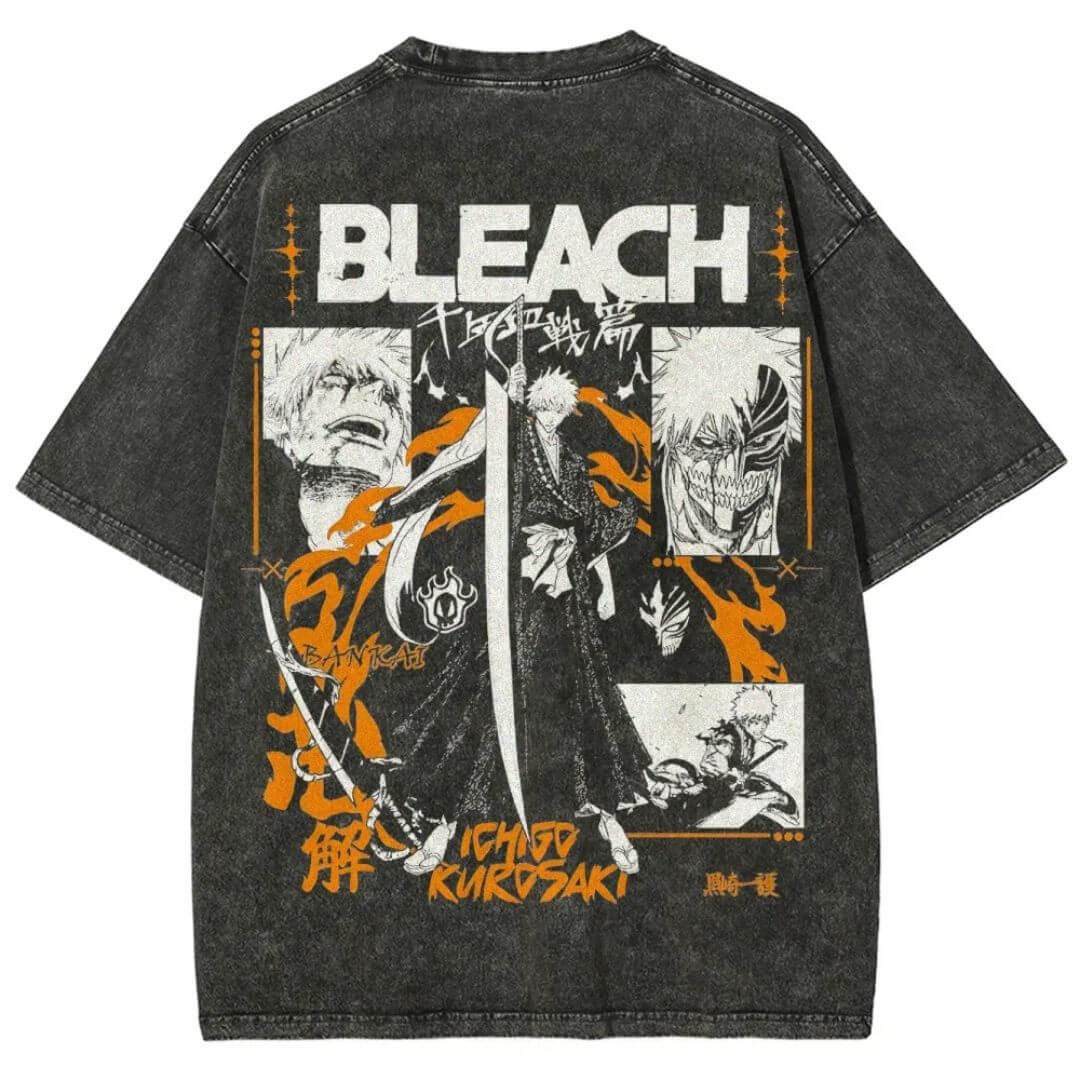 Bleach Unisex Washed T-Shirt