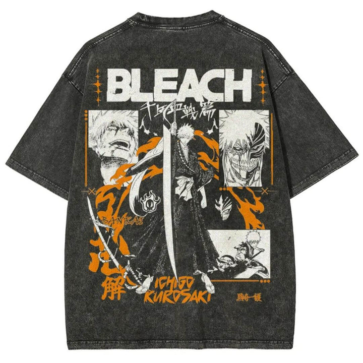 Bleach Unisex Washed T-Shirt
