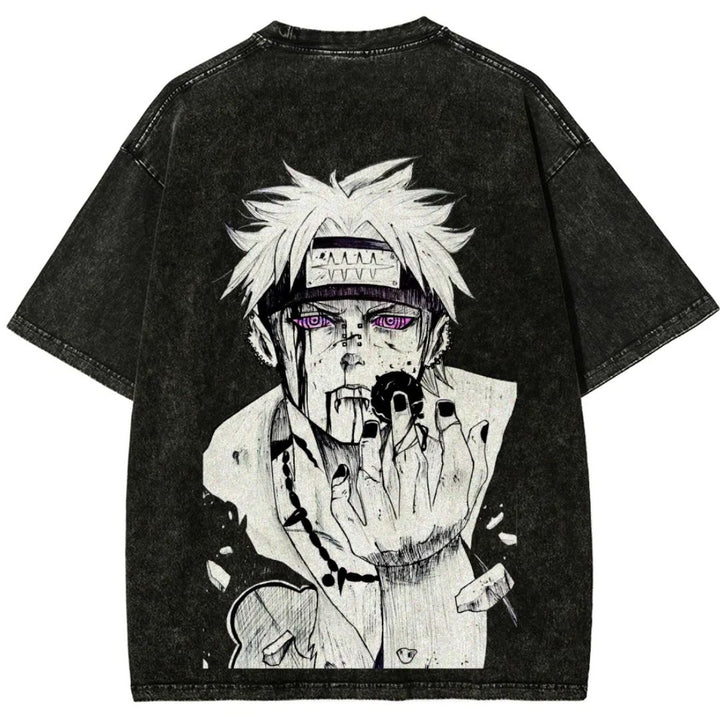 Naturo Nagato Unisex Fit Washed T-Shirt