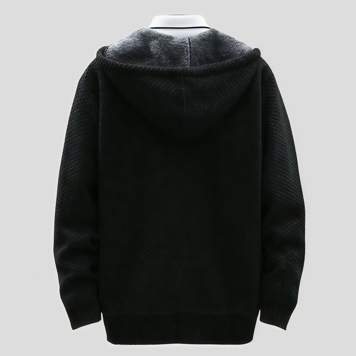 Nordic Haven Knit Hoodie