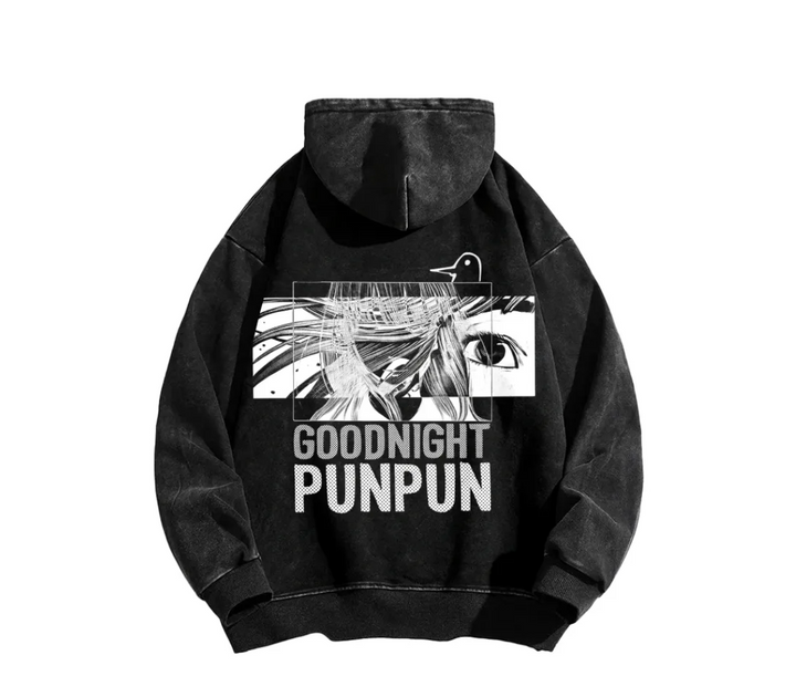 Goodnight Punpun Unisex Washed Hoodie