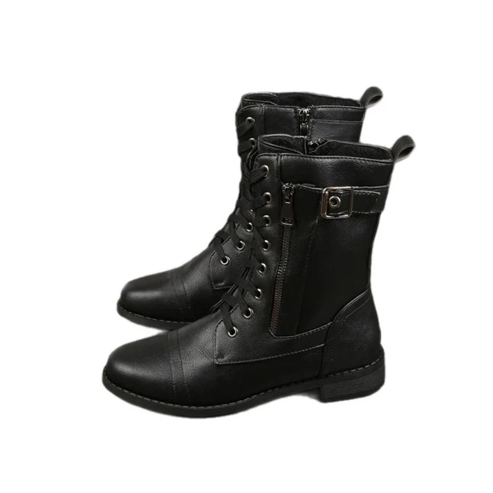 Ronda Buckled Women’s Ankle Boots
