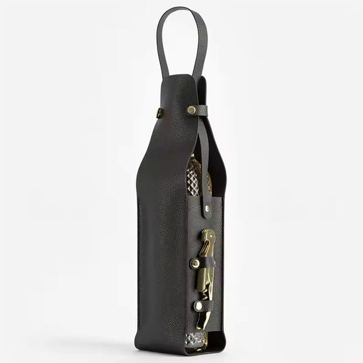 Arvo Leather Bottle Carrier