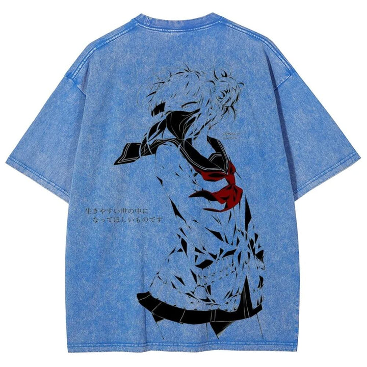 Toga himiko Unisex Fit Washed T-Shirt
