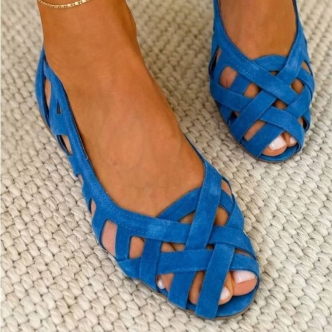 Sperlonga Cutout Flat Women’s Sandals