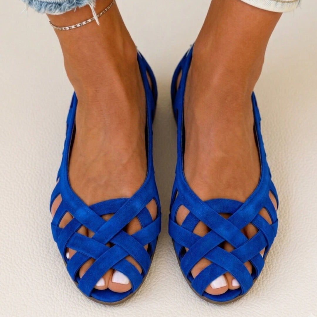 Sperlonga Cutout Flat Women’s Sandals