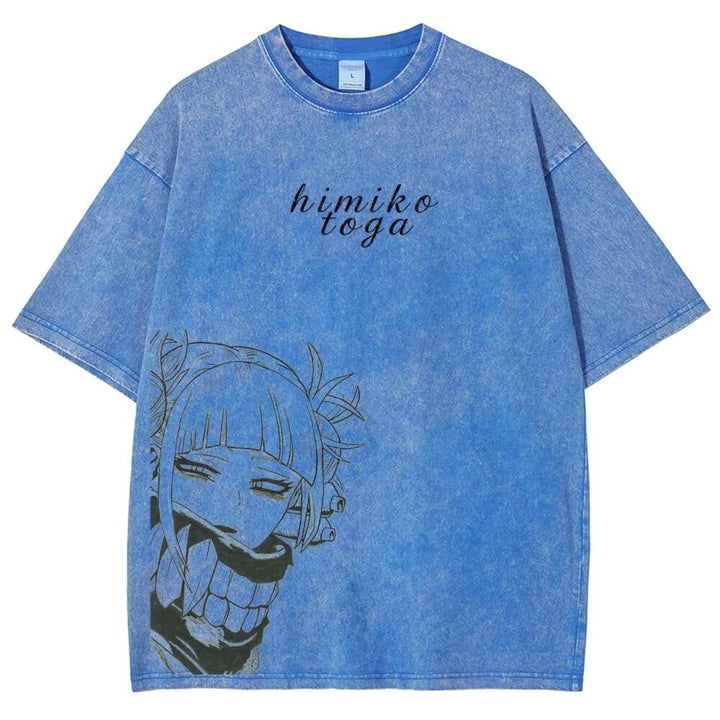 Toga himiko Unisex Fit Washed T-Shirt