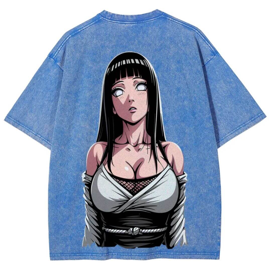 Naruto Hinata Hyūga Washed T-Shirt