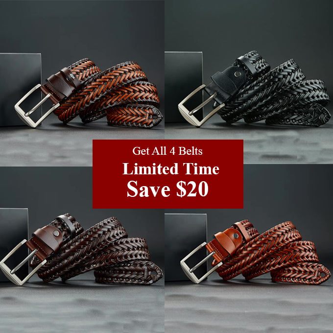 Braided Legacy Cowhide Belt
