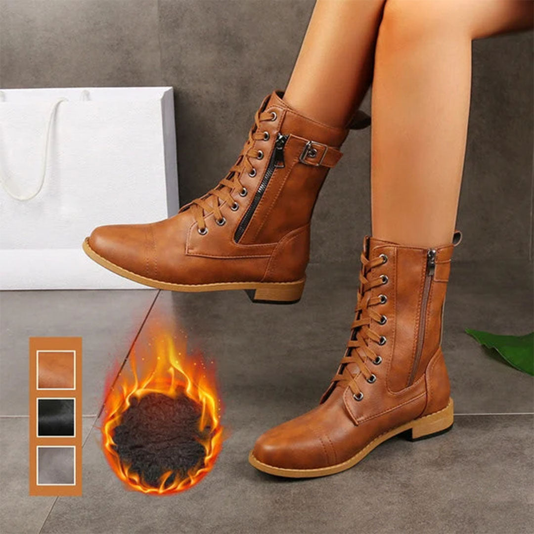 Ronda Buckled Women’s Ankle Boots