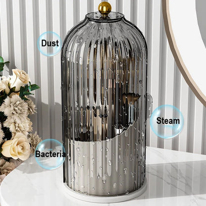 Elegant 360° Rotating Makeup Organizer