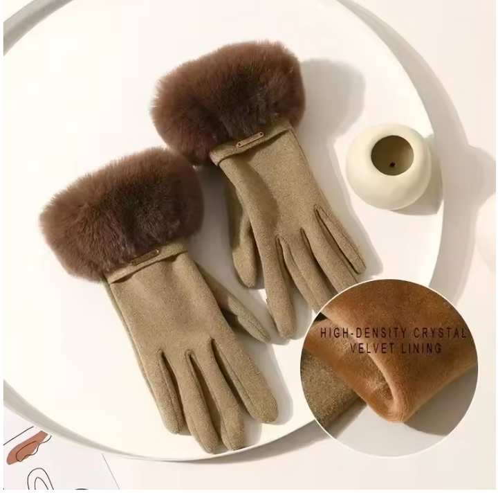 "Esta" Fur Gloves