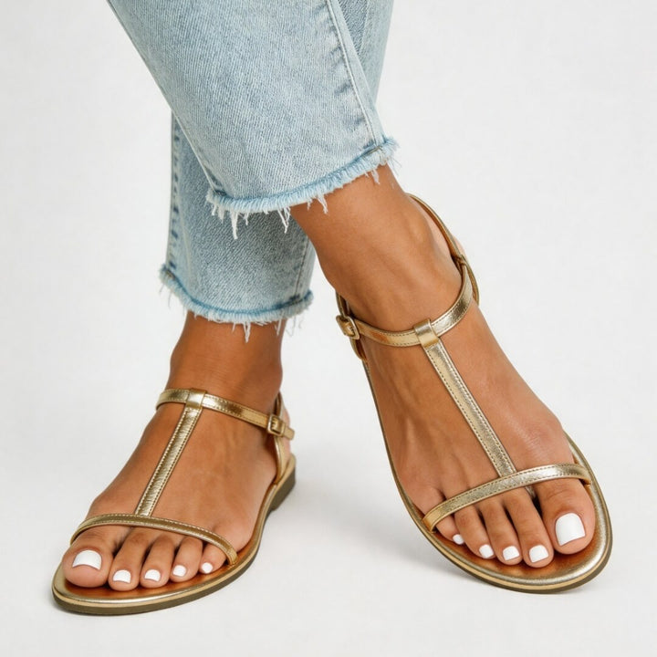 Milos Fine T-Strap Women’s Sandals
