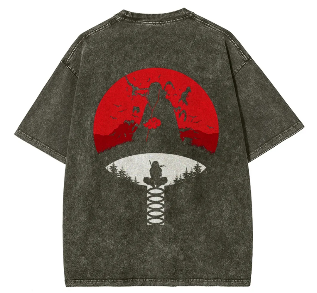 Naruto Unisex Fit Washed T-Shirt