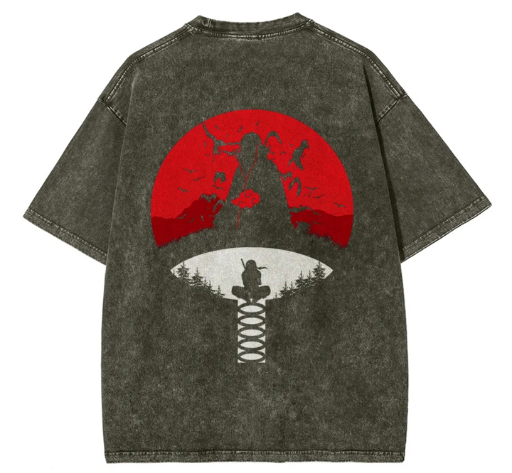 Naruto Unisex Fit Washed T-Shirt