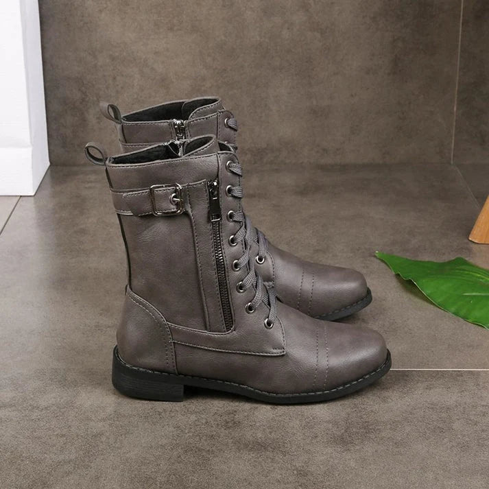 Ronda Buckled Women’s Ankle Boots