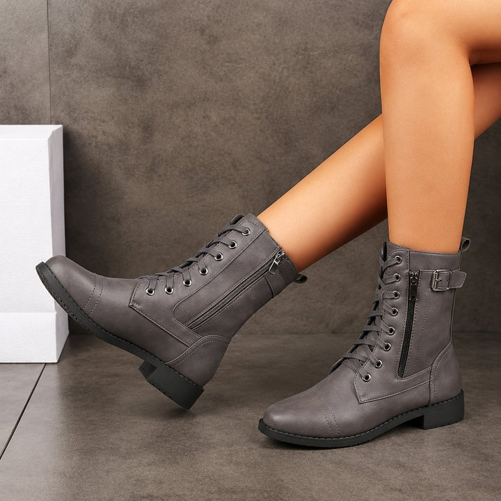 Ronda Buckled Women’s Ankle Boots