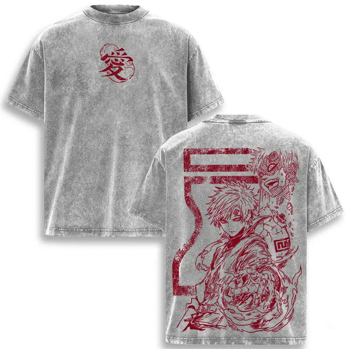 Gaara Kazekage Washed T-Shirt