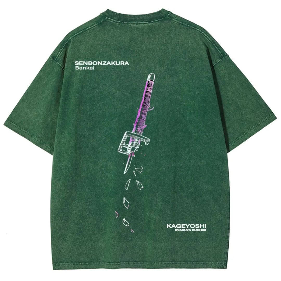Bleach Unisex Fit Washed T-Shirt