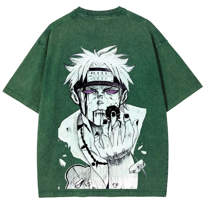 Naturo Nagato Unisex Fit Washed T-Shirt