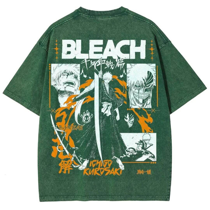 Bleach Unisex Washed T-Shirt