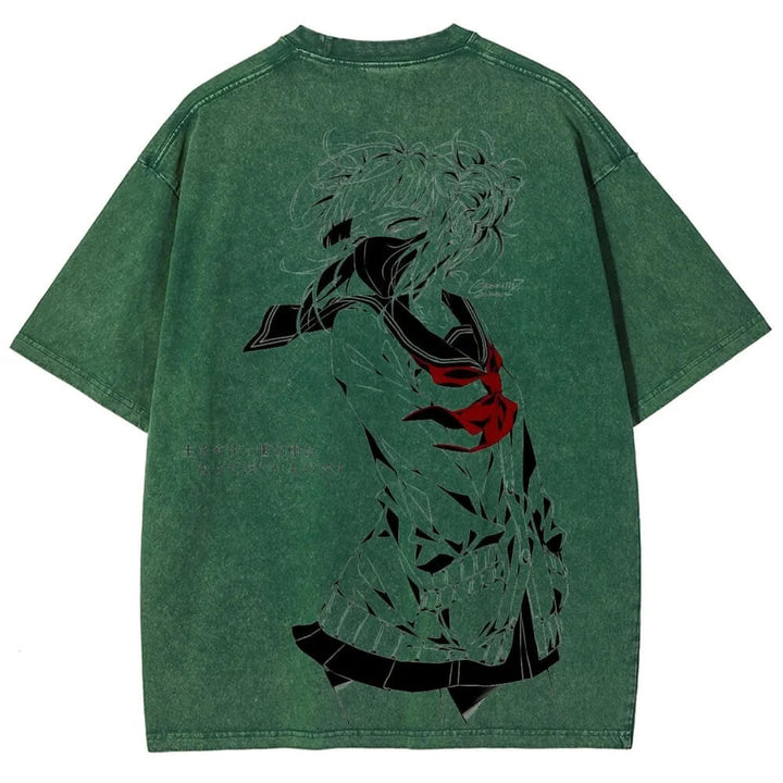 Toga himiko Unisex Fit Washed T-Shirt