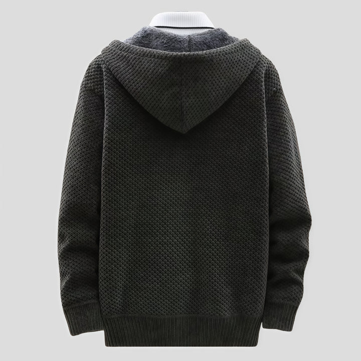 Nordic Haven Knit Hoodie