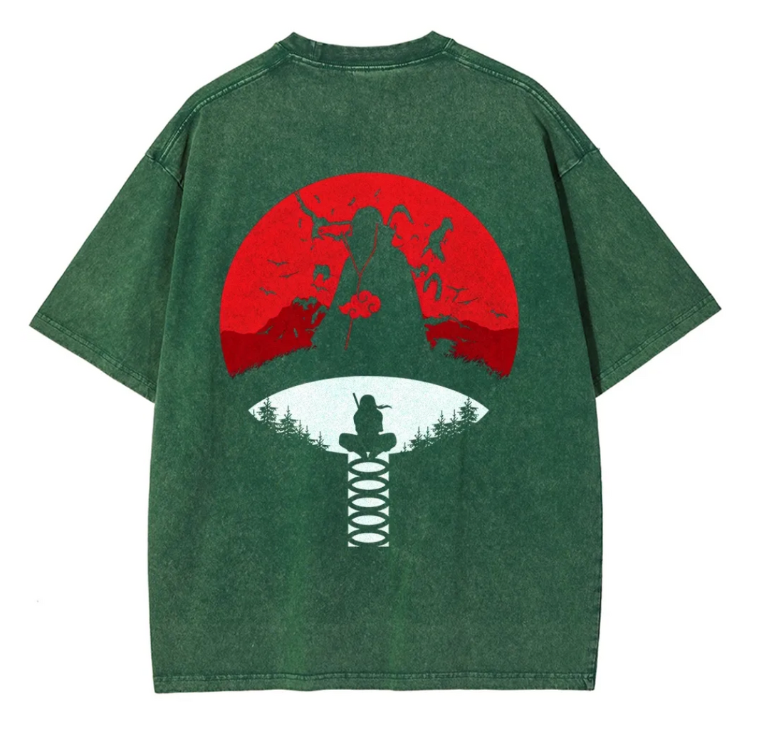 Naruto Unisex Fit Washed T-Shirt