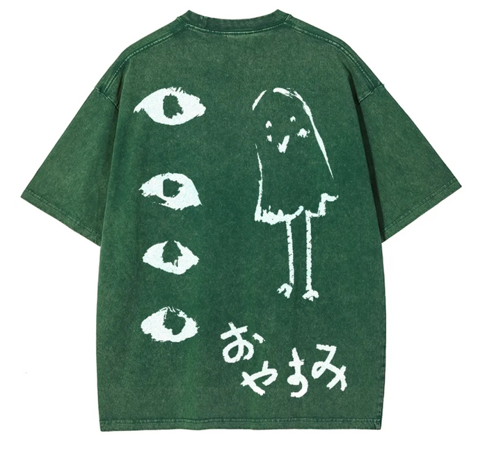 Goodnight Punpun Unisex Fit Washed T-Shirt