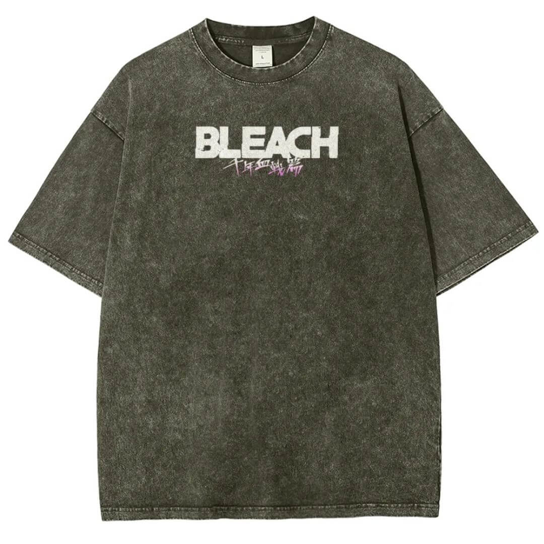 Bleach Unisex Fit Washed T-Shirt