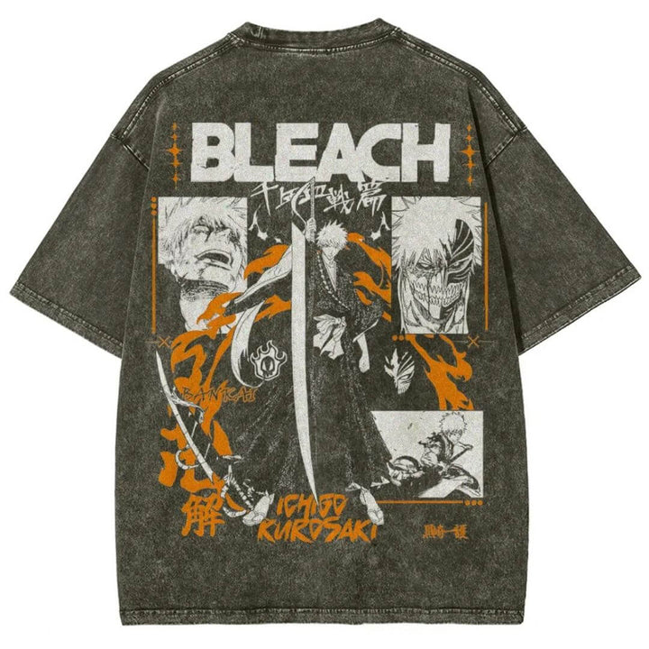 Bleach Unisex Washed T-Shirt
