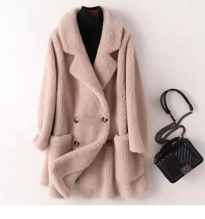 Sofia Amoretti Isernia Shearling Coat