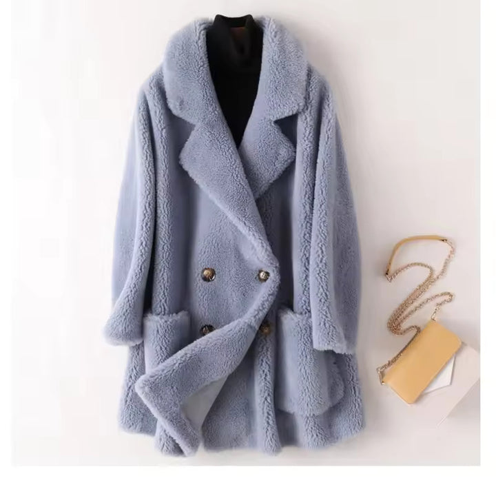 Sofia Amoretti Isernia Shearling Coat
