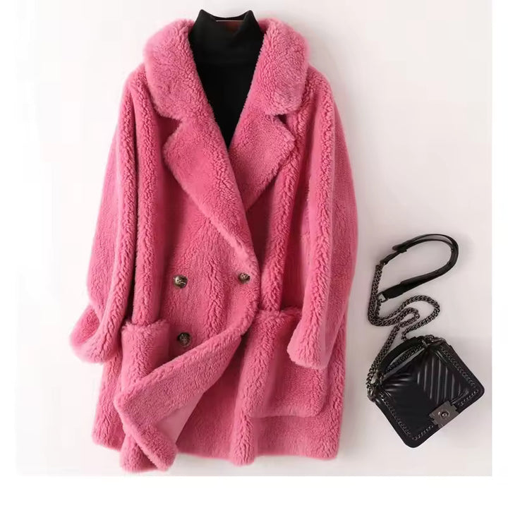 Sofia Amoretti Isernia Shearling Coat