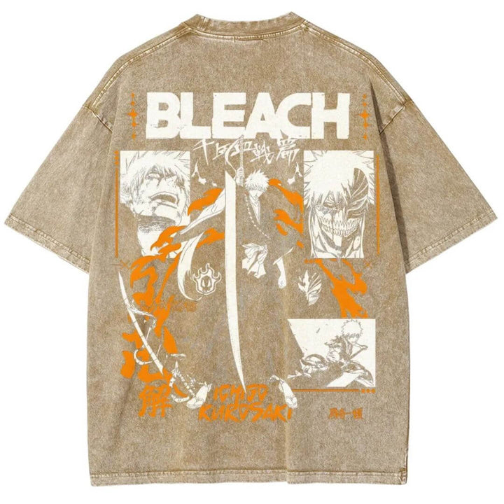 Bleach Unisex Washed T-Shirt