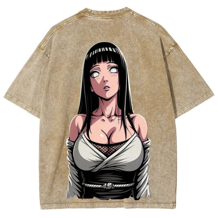 Naruto Hinata Hyūga Washed T-Shirt
