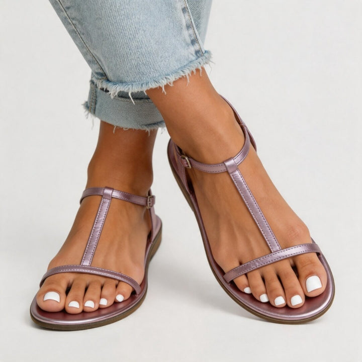 Milos Fine T-Strap Women’s Sandals